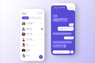 develop instant messaging app voice chat, room chat app fast communication app