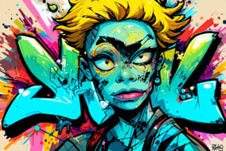 design graffiti designs, murals and wall artsc