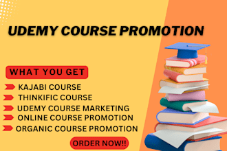 do udemy course promotion udemy course marketing online course promotion