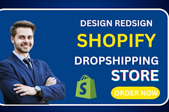 design a professional shopify dropshipping store in 24 hours