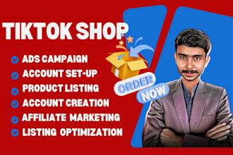 setup tiktok shop, manage tiktok shop, affiliate marketing