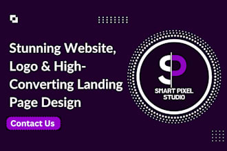 design skincare, massage therapy, aesthetic, and spa website with logo