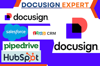do docusign integration saleforce hubspot pipedrive automation ghl google drive