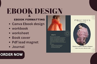 design redesign format canva editable workbook ebook journal canva ebook design