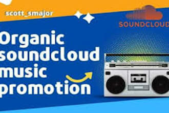 promote your soundcloud and radio music to organic audiences