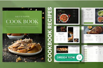 design cookbook, recipe book, recipes, cookbook formatting, as cookbook writer