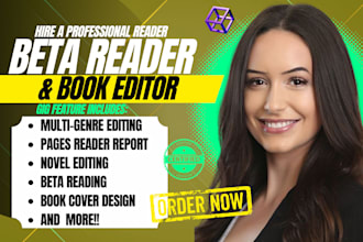 alpha or beta read, fantasy romance novel, depth feedback, book format, and edit