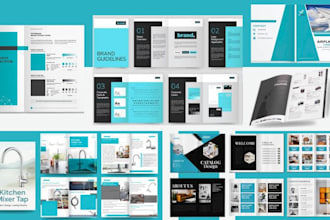 create PDF design, product manual, step instruction manual and user manual