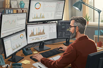 do efficient excel data entry and simple data forecasting