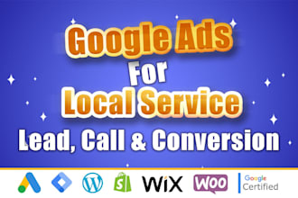 expertly setup and manage google ads ppc campaign for local service or business