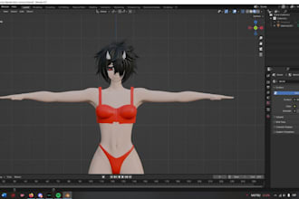 edit and upload your vrchat avatar vr character vrc character furry avatar nsfw