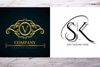 design an elegant minimalist logo and business cards
