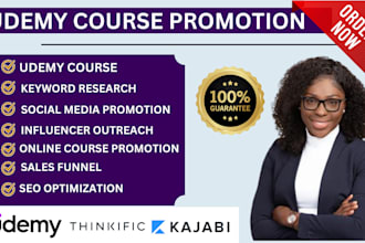 do udemy course promotion udemy course marketing course promotion