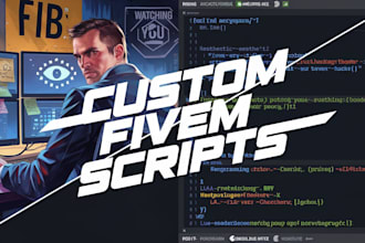 fix your fivem server, script bugs or create custom fivem script in esx qbcore