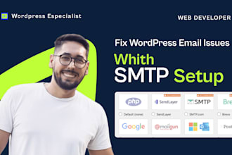 set up SMTP to fix wordpress email delivery issues