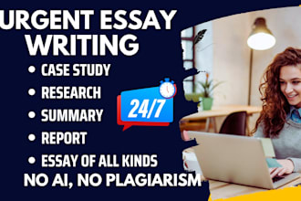 do urgent essay writing as an essay writer