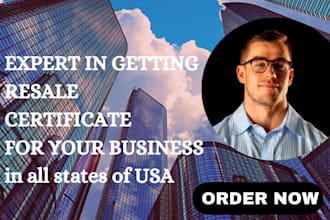 obtain resale certificates and seller permits for all US states