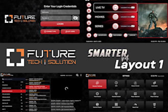 reskin iptv player iboplayer smarter pro promote your muti dns with admin panel