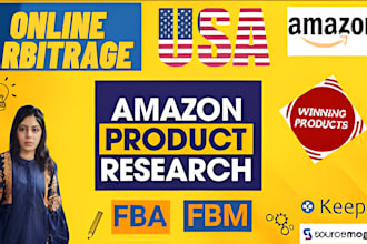 do expert amazon online arbitrage product research for profitable deals