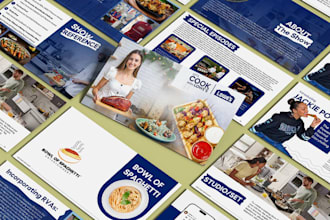 design tv pitch deck presentation, web series, film and movie pitch deck