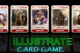 design 2d card game box design card game art card games vector illustration