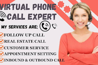 be your virtual assistance making call appointment setter