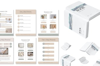 design proffesional pdflead magnet, checklist, one pager, price list, sell sheet
