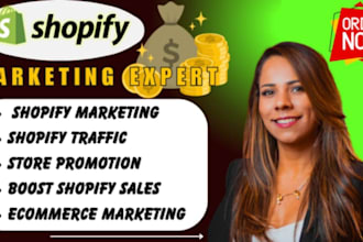 boost shopify sales with ecommerce marketing and shopify marketing for traffic