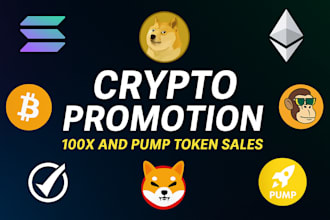 do telegram promotion,twitter x marketing, run telegram ads to boost token sales