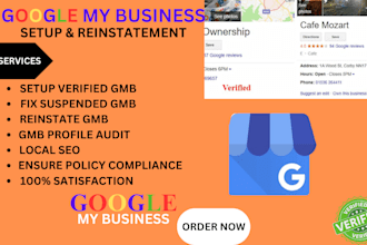 reinstate google my business profile suspended optimization verification