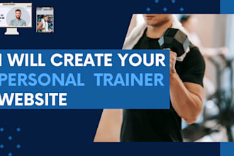 design a custom, mobile friendly fitness website for your business