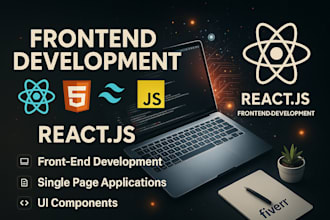 redesign or build frontend in react or nextjs
