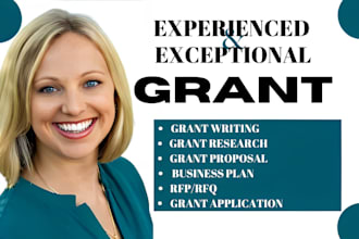 do grant writing proposal research application small business plan bid rfp sbir