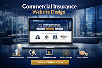 design financial commercial property business cyber liability bop surety website