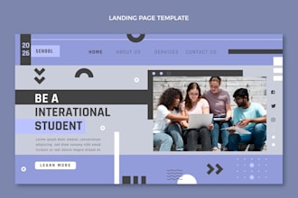 design preschool website kindergarten, daycare, summer camp school website