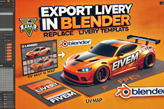 create high quality custom liveries and skins for civilian police fivem vehicles