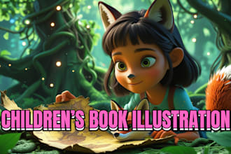 draw comic book illustration, cartoon character, light novel or graphic novel