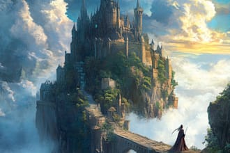do epic fantasy warrior illustrations
