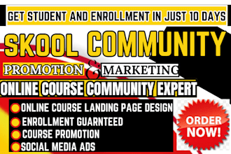 do skool community management and setup using gohighlevel crm membership funnel