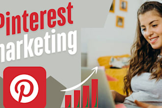 be your pinterest marketing manager and pin designer
