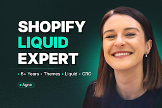 build and customize shopify store with shopify liquid code
