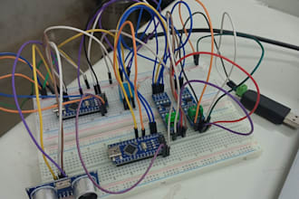 develop automation projects with arduino, delivering code and schematics