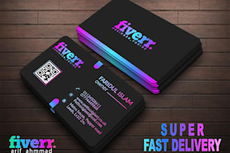 provide minimalist luxury business card design