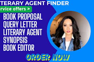 find literary agent for fiction book, movie script, children book, screenplay