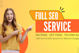 do on page, off page, and technical SEO for rank on google