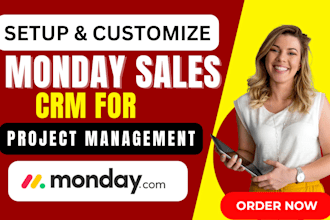 setup, customize and automate your monday sales CRM with zapier for efficiency
