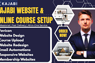 kajabi online course kajabi landing page kajabi website online course content