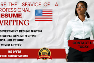 write federal resume writing, cover letter for nonprofit or government