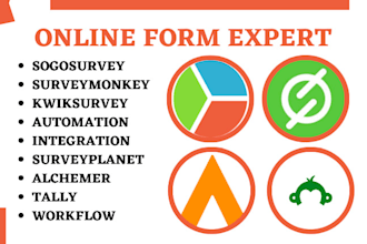 setup surveymonkey kwiksurvey sogosurvey surveyplanet alchemer automation tally