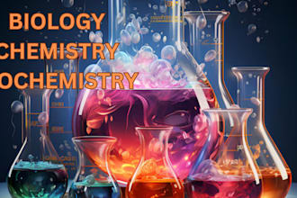 write well researched chemistry, biology and science piece